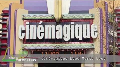 Disney Studios Paris - Cinémagique - Theatre Load Music Loop
