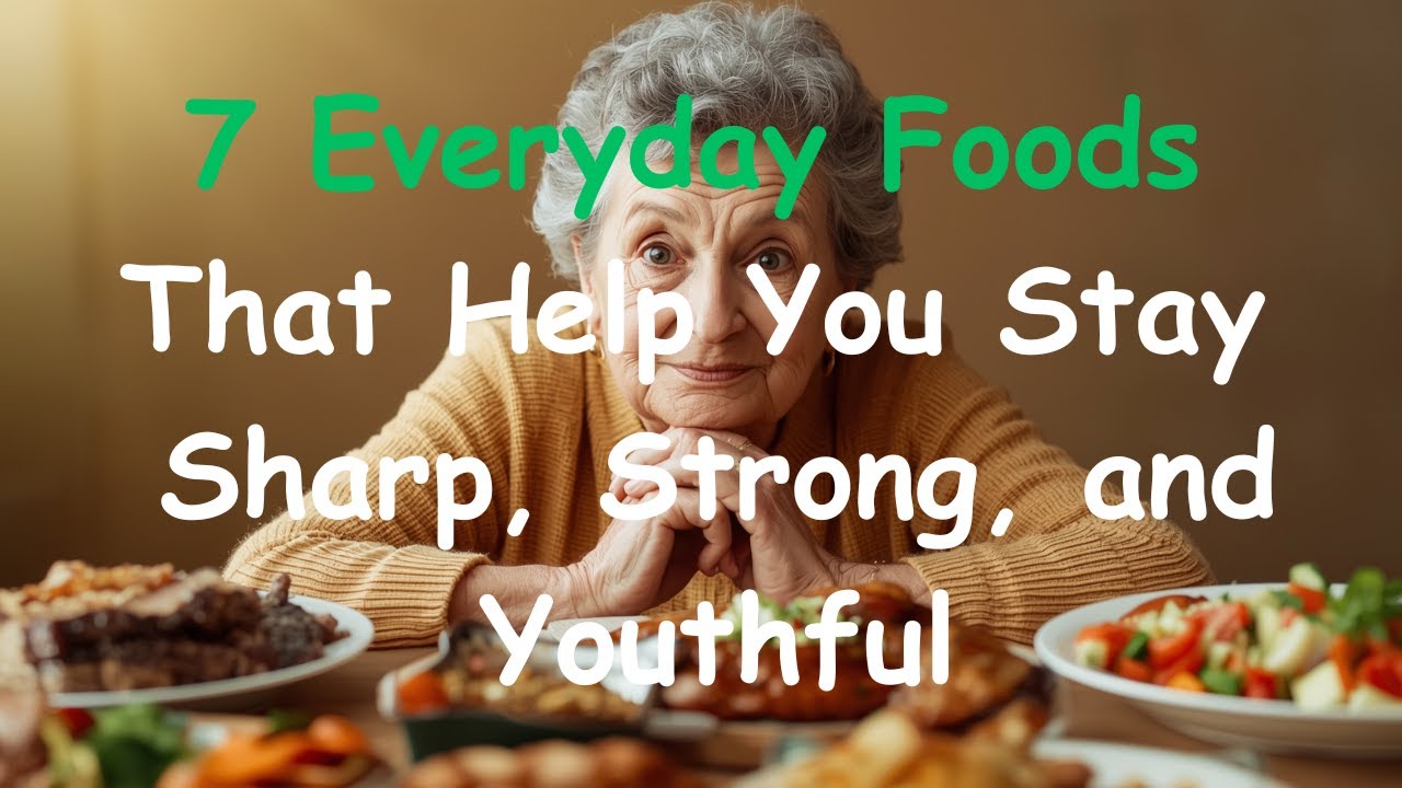 Top 7 Foods That Slow Down Aging Naturally | Expert Advice