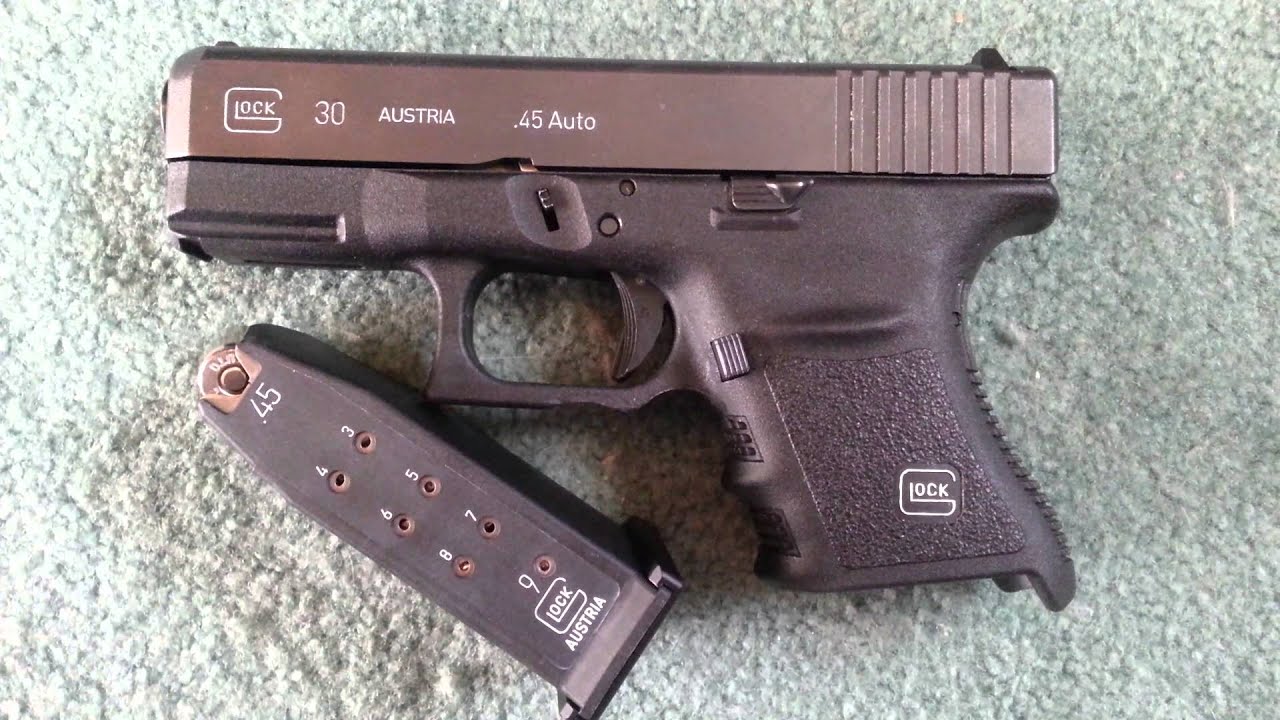 Glock 30SF .45 ACP Review - YouTube.