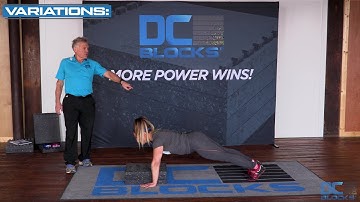 Block Push-Ups using DC Blocks