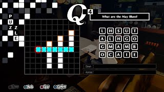 Persona 5 Royal - Crossword Answer What Are The May Blues