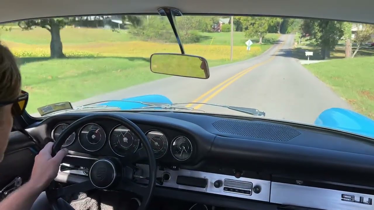 1967 Porsche 912 driving