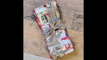 How to make a vintage snippet roll?