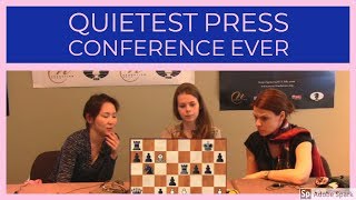 Unintentional ASMR at World Chess Championship Between Mongolian And Russian Women