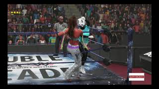 Dcwa Exhibition Sabrina Skunk Vs. Christie Montoro Caw Womens Match