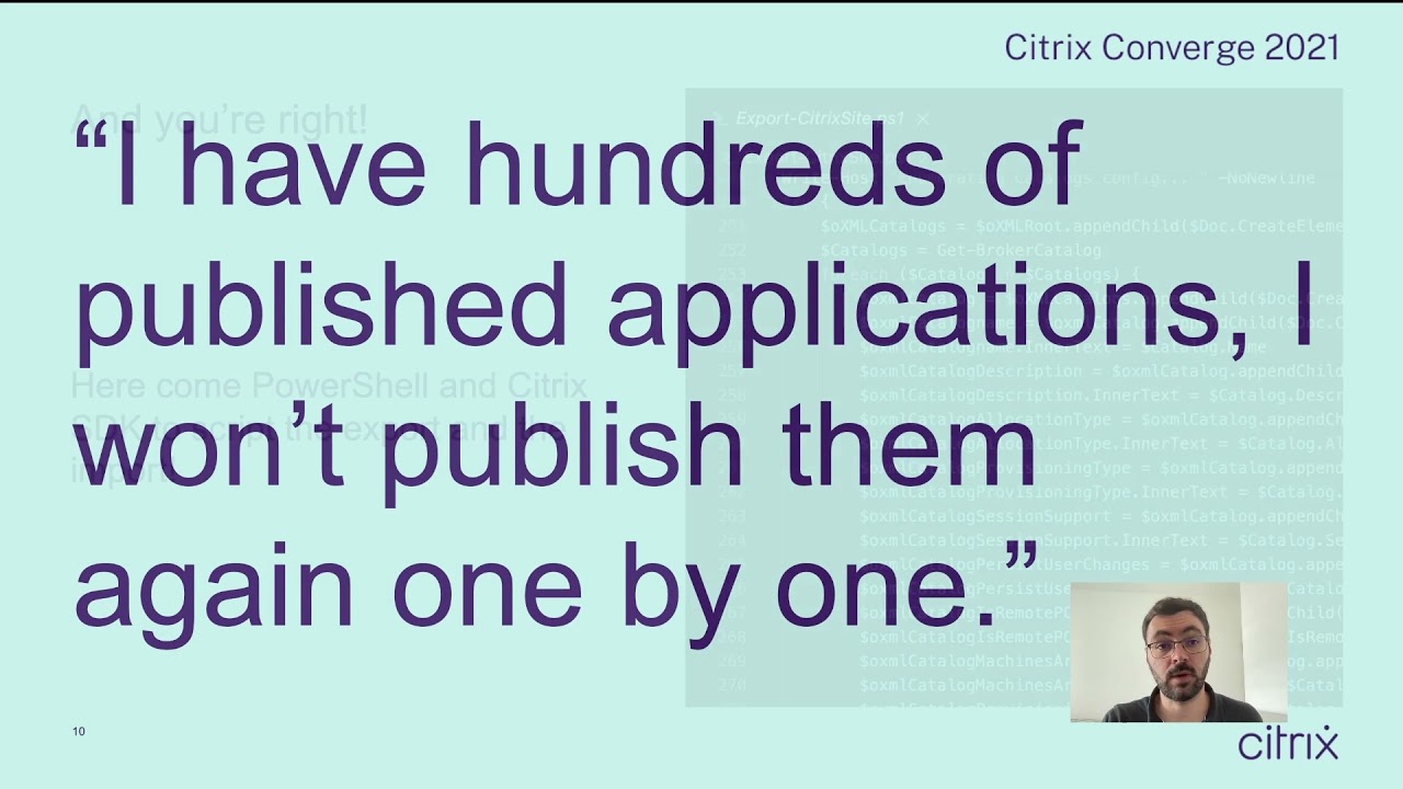 Exporting and Importing On-Premises Citrix Site Configuration