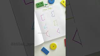 Mirror image worksheets ideas for nursery kids #symmetry #mirrorimage #diyworksheets #foryou