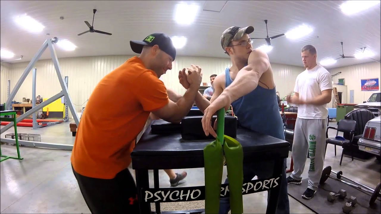 Psycho Arm Sports Armwrestling March 8th Practice YouTube