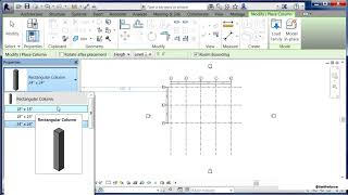 Revit Structure – Loading columns using grids 1.2