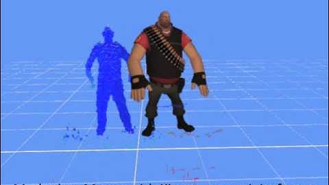 iPi Desktop Motion Capture - Kinect Demo
