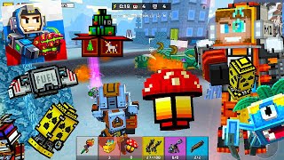 Pixel Gun 3D - COLONIST and Gadgets in the Battle Royale [Jetpack, Fire Mushroom, Nuclear Grenade] screenshot 4