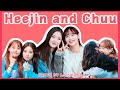 Loona Heejin and Chuu doubling each other’s cuteness / cute moments (Heechuu) (이달의 소녀 희진 츄 희츄)