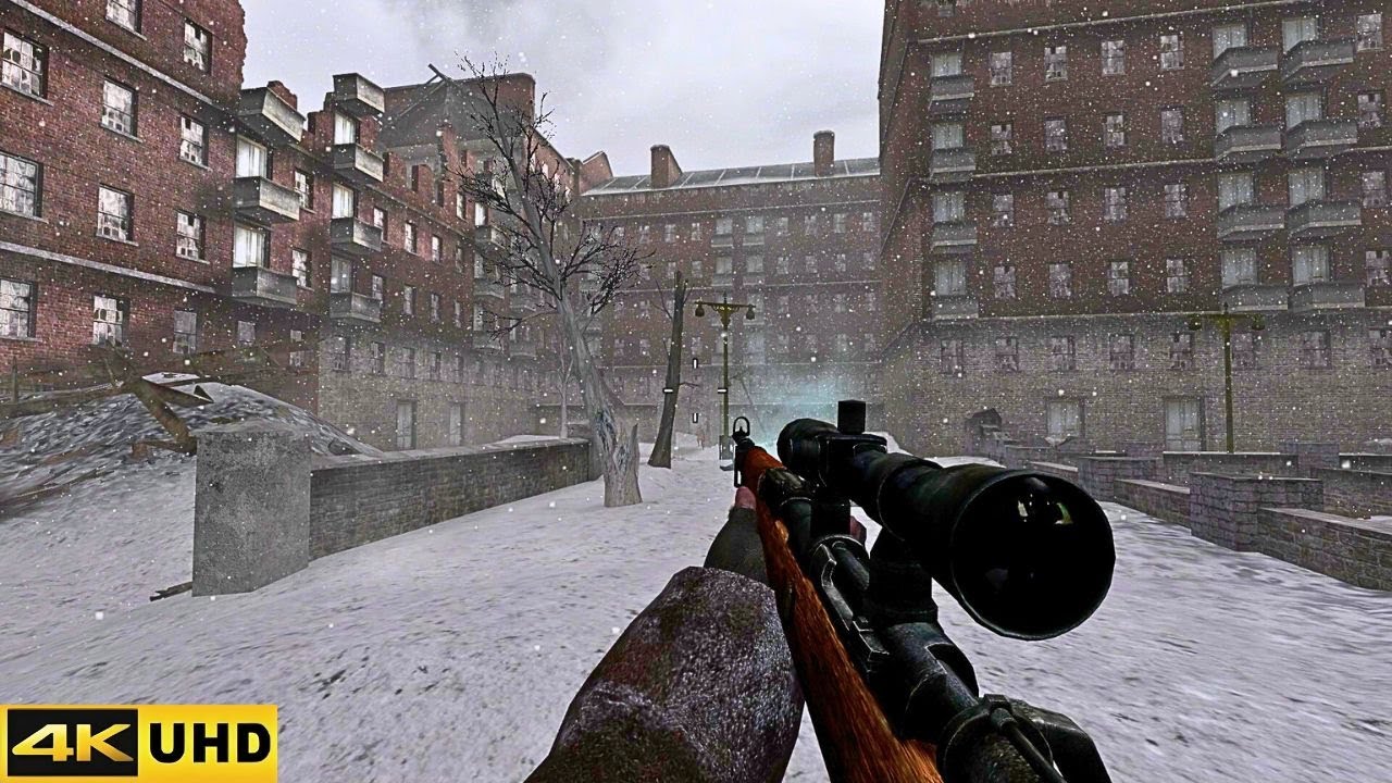 Downtown Assault | Battle of Stalingrad | Call of Duty 2 (2005) - YouTube