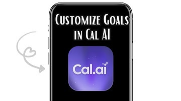 Hoe u doelen in Cal AI kunt aanpassen - Beste methode