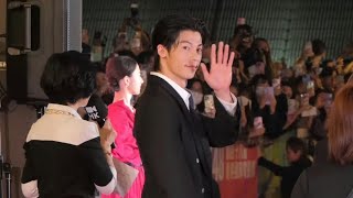 FanCam diligently capture footage of Kuanghan Hsu at HKIFF 48th red carpet & stage greeting for 18x2