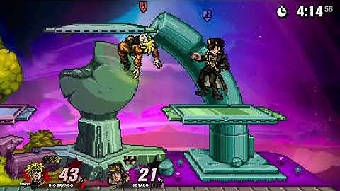 SSF2 Sandbox: Jotaro VS Dio (MOD)