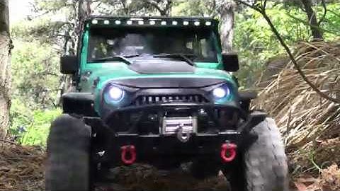 Rubicon JK | CJ10(Rock Rocket) & MST MPA Axles | Trail in The Mountains
