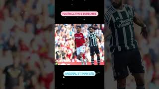 Arsenal vs Manchester United. Arsenal 3-1 Man Utd. Rashford goal vs arsenal. Odegard goal vs man utd