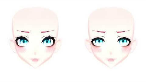 MMD face edit