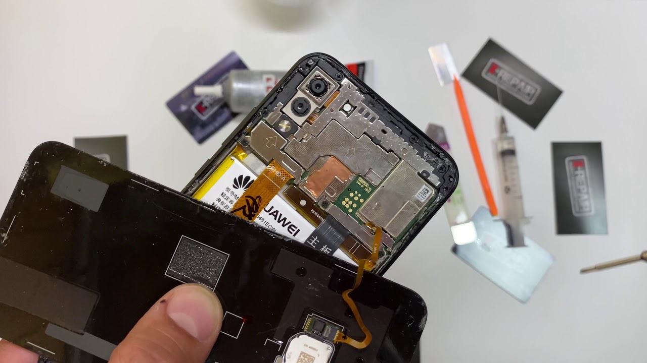 Update Замена аккумулятора Huawei P20 Lite | СЦ X Repair