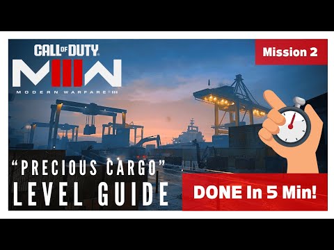 How To Beat "Precious Cargo" FAST! | Farah Mission | Call Of Duty MW3 Level Walkthrough Guide 4K