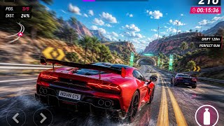 Driving Motor Racing Simulator - Insane Red Car Race | High Speed Drift Gameplay 2026 screenshot 3