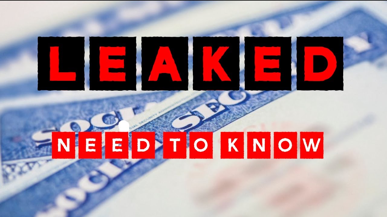 2024 SSN Leak - Everything You Need to Know (Find Out if You're