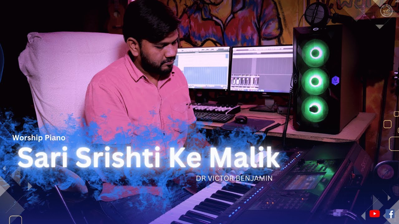 Hallelujah Dr. Victor Benjamin Piano Worship Song in Multiple Languages (Multilanguage Instrumental