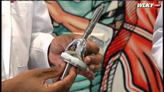 Wounded Soldier Walks Again After Knee Replacement