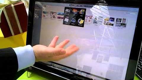 Windows 7 -- Touch Screen demonstration