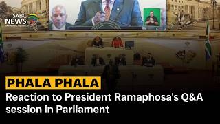 Celebrity Reaction to President Ramaphosa's Q&A session in Parliament Profile