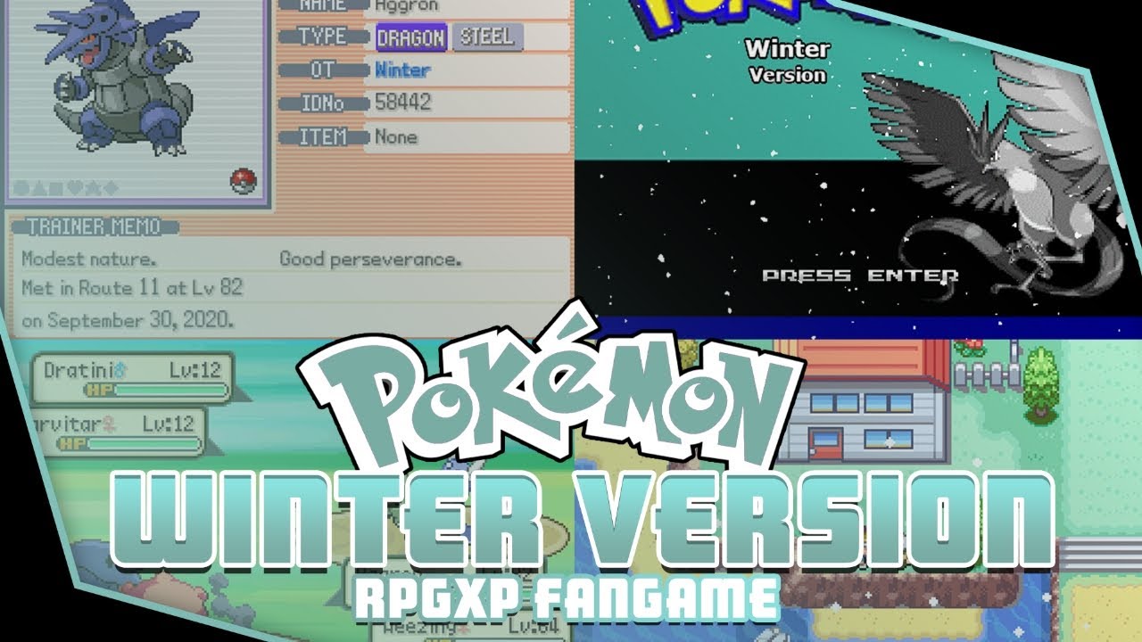 [Updated] Completed Pokemon RPGXP Fan-Game With Fused Pokemons, Gen 4 ...