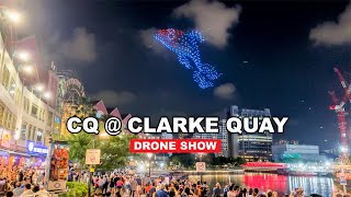 CQ Official Launch | Clarke Quay Drone Show | The Journey Of Firefish 🇸🇬