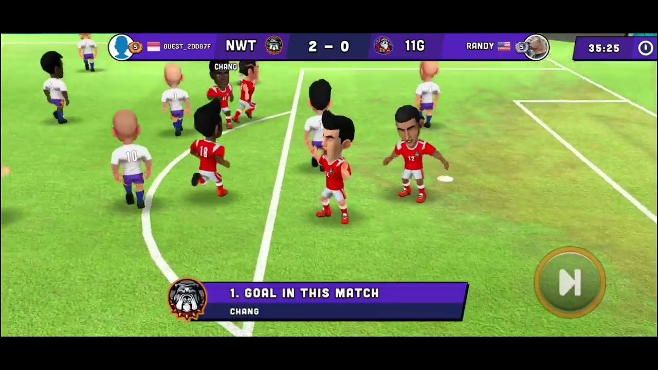 Mini Football Part 110 By Dark Vs Randi Score 4 - 0