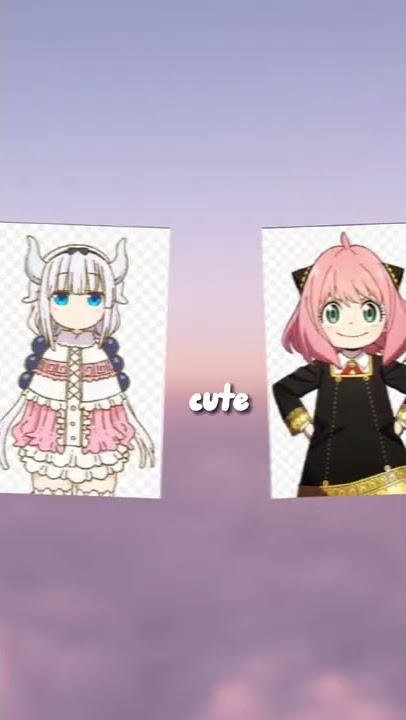 Anya Forger Vs Kanna Kamui #anime #shorts