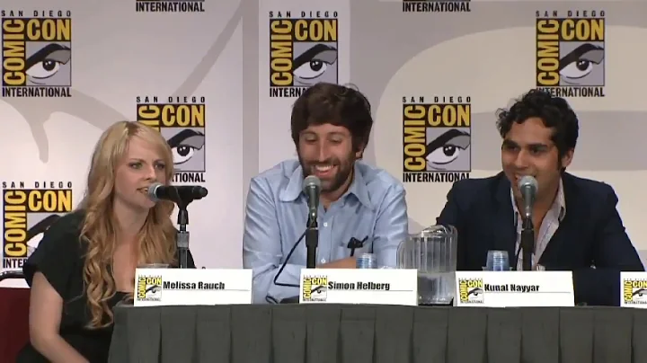 Howard and  Melissa  Rauch doing voice of Howard's...