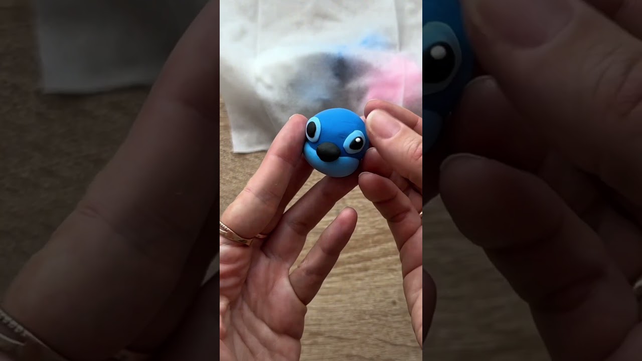 Sculpting Stitch in Clay - Disney DIY!