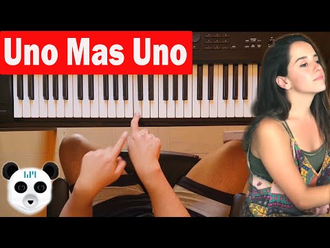 Como tocar " Uno Más Uno " en Piano Fácil / Evaluna Montaner / Tutorial 👨‍🏫🎹