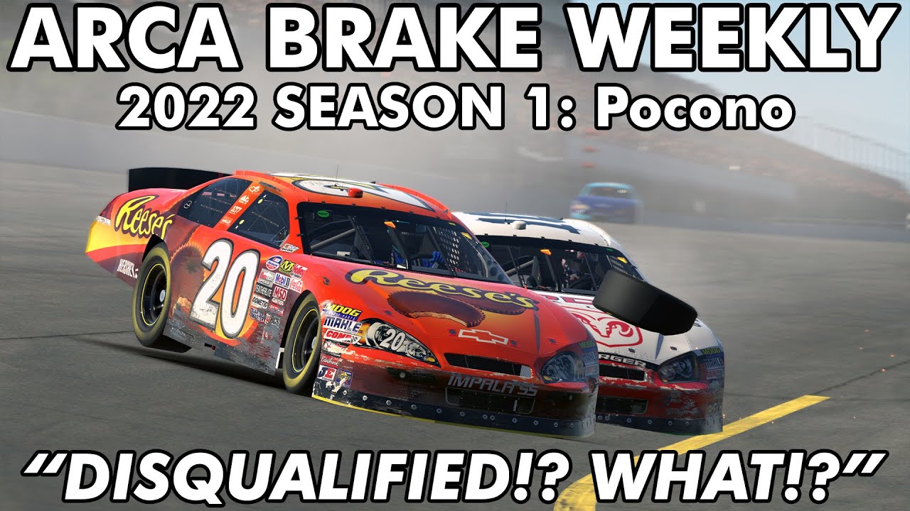 "DISQUALIFIED!? WHAT!?" | ARCA Brake Weekly - Pocono