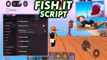 Fish It! Script Roblox NO KEY - AUTO FISHING, GOD MODE, TELEPORT, AUTO SELL & More