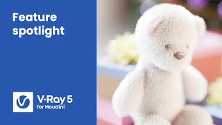 V-Ray 5 for Houdini, update 2 — How to create and render white hair.