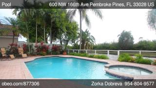 600 NW 166th Ave Pembroke Pines FL 33028