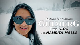 Vlog - 01 Gulmerg, J&K - The Most Beautiful Place In India Kashmir In Winters Namrita Malla