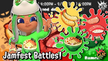 Splatoon 3 Jamfest Battles! | Tempura vs. Sushi vs. Ramen (Custom Splatfest) Pt. 1