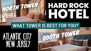Hard Rock Hotel Atlantic City NJ 2022 rooms South and North Tower Tour