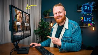 How I Edit Photos in Lightroom & Photoshop 2022 (complete workflow tutorial)
