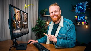 How I Edit Photos in Lightroom & Photoshop (complete workflow tutorial)