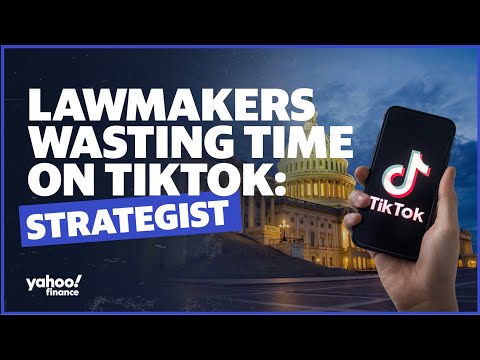 U. S. Lawmakers are wasting time on tiktok: strategist