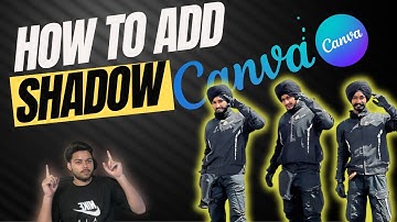 How To Add A Shadow To Images Using Canva : Canva Tutorials For Beginners.