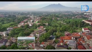 Pantauan Udara perbaikan jalan Jembatan Hitam - Cijujung Sukaraja Bogor